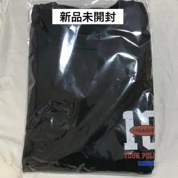 TREASURE PULSE ON 롱 슬리브 티셔츠 블랙 M 사이즈