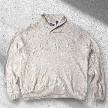 CHAPS 케이블 니트 스웨터 XXL 화이트