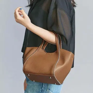 [ 컨디션 최상 ] BEAUTY&YOUTH 볼 체인 미니 토트백 2way