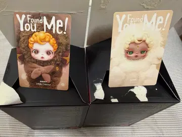 정품 SKULLPANDA You Found Me! 2개 세트
