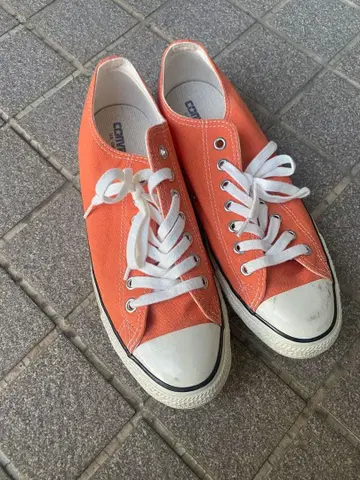 CONVERSE ALL STAR 오렌지 스니커즈