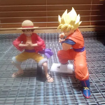 원피스 루피 드래곤볼 초사이어인 손오공 피규어