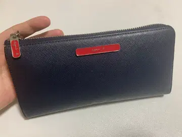 에네스베 장지갑 네이비