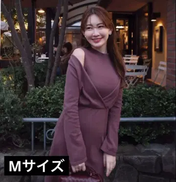 Cache-Coeur 레이어드 니트 드레스 M 사이즈