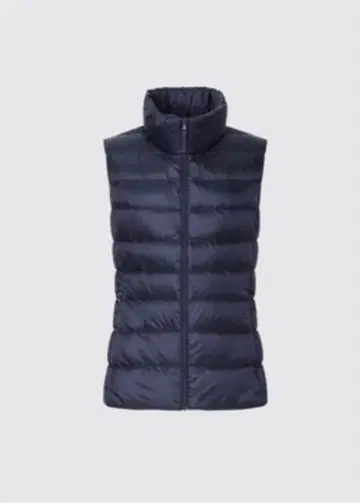 새상품 UNIQLO 라이트 다운 베스트 네이비