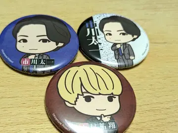 리라이 우에무라 유토 이치카와 타이치 캔뱃지 세트