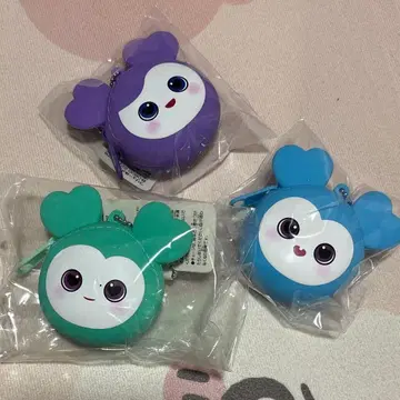 TWICE LOVELYS 실리콘 미니 지갑 사나 나연 미나 미사모