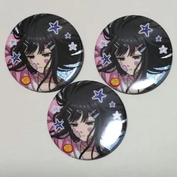 대불 x 3 사카모토 데이즈 캔뱃지 글리터 데코라 모디