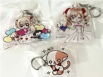 키라링 레볼루션 키라레보 BOOTH 한정판 아크릴 키링 세트