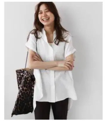 JOURNALSTANDARDrelume LINAS 린넨 밴드 카라 프렌치