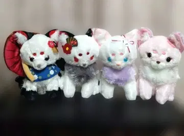 쵸콘과 여우 쵸콘과 구미호 봉제 인형 JB 사이즈