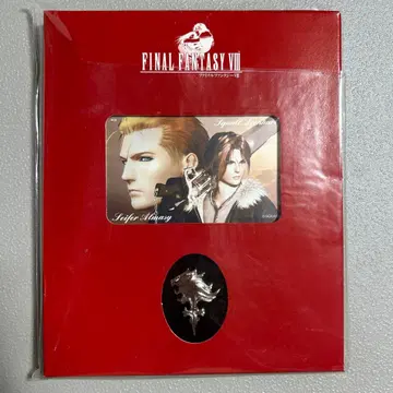 파이널 판타지 VIII / 카드 & 핀 배지 / 새상품