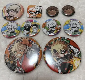 나의 히어로 아카데미아 바쿠고 카츠키 캔뱃지 세트 유년기 원화