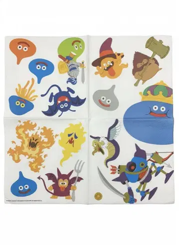 드래곤 퀘스트 페이퍼 냅킨 17장