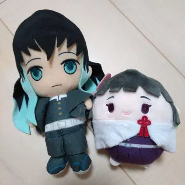 귀멸의 칼날 토키토 무이치로 츠유리 카나오 치비 chibi 봉제 인형