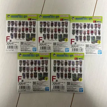 제일복권 드래곤볼 40th F상 ACLLECT 5개 미개봉