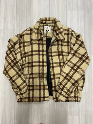 RED CAP GIRL 체크 무늬 자켓 M