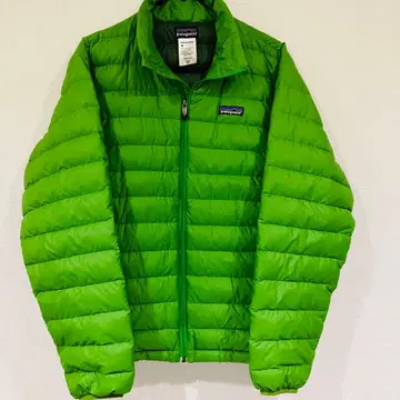 Patagonia 다운 스웨터 게코 그린