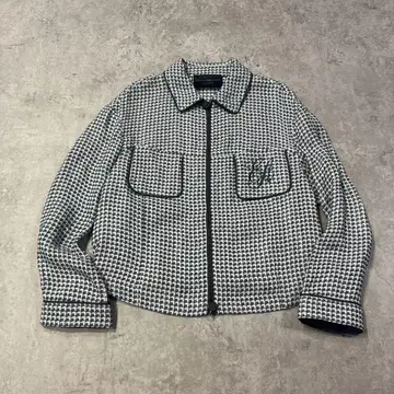 EMPORIO ARMANI ICON 아르마니 하운드투스 지퍼 블루종