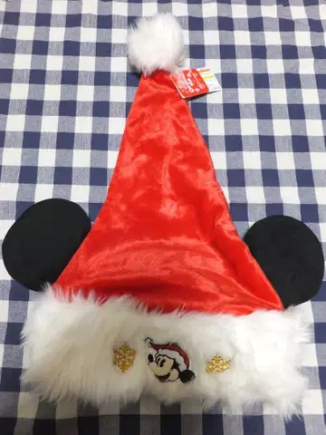 디즈니 산타 모자 미키