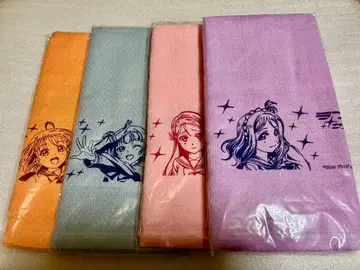 러브 라이브! 선샤인!! 야스다야 료칸 한정판 수건 4장 세트 미사용품