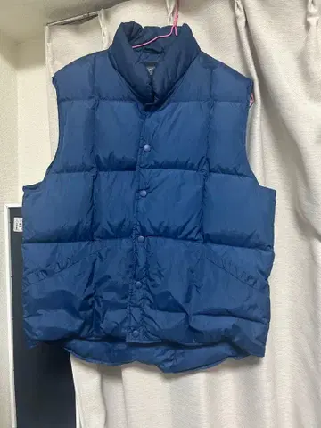 랜즈 엔드 네이비 퀼팅 다운 베스트 M