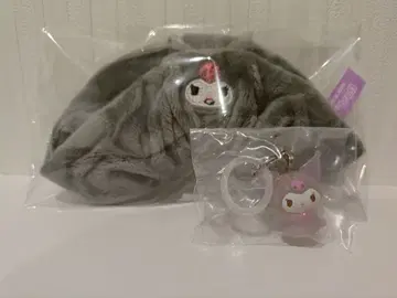 쿠로미 복슬복슬 스크런치 메지루시 액세서리 2개 세트