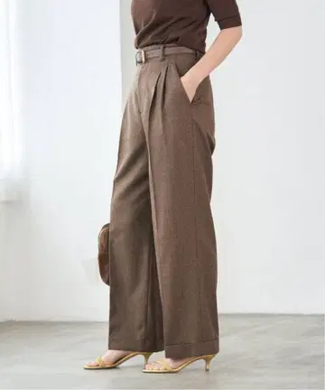 IENA 이에나 건클럽 체크 팬츠 34 사이즈 완판템