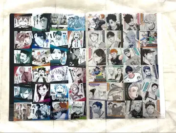 하이큐 A4 클리어 파일 powered by art coaster