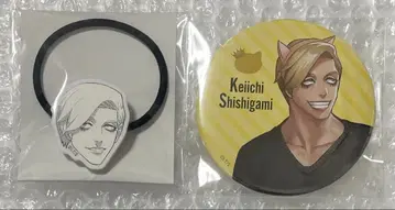 쟝켓토방크 난자타운 머리끈 캔뱃지 사자신