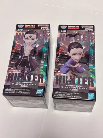 HUNTER x HUNTER 피규어 세트 클로로 노부나가