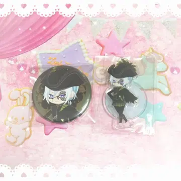 트위스티드 원더랜드 트위스테 글로리어스 마스커레이드 실버 캔뱃지