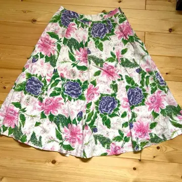 A라인 레트로 빈티지 빈티지 꽃무늬 장미 버튼