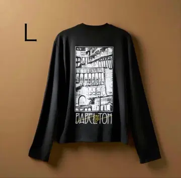 미세스 BABEL no TOH 롱 슬리브 T셔츠/블랙 L