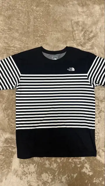 THE NORTH FACE 스트라이프 티셔츠 XL