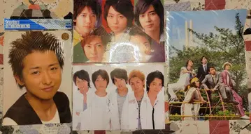 아이돌 클리어 파일 부채 세트