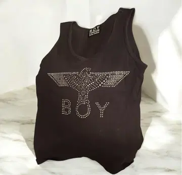 BOY LONDON United Kingdom 블랙 탱크탑