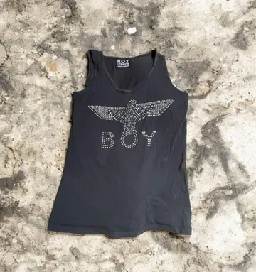BOY LONDON United Kingdom 블랙 탱크탑