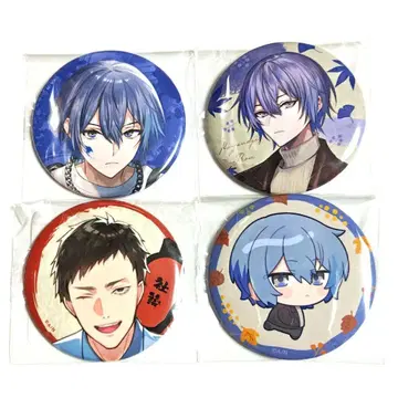 니지산지 코야나기 로우 야시로 타츠키 캔뱃지