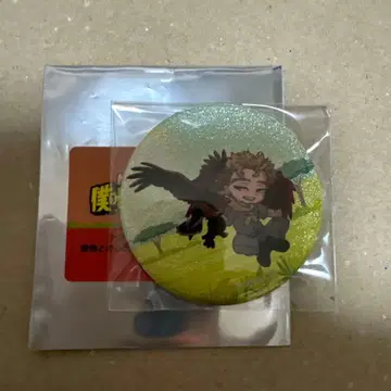 나의 히어로 아카데미아 호크스 토부 동물공원 SD 캐릭터 글리터 캔뱃지