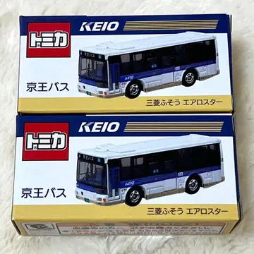 토미카 게이오 버스 2대 세트