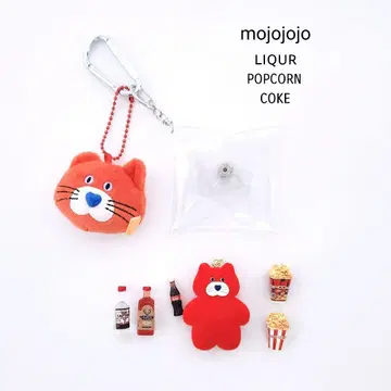 가챠 파우치용 mojojojo 마스코트 2종 외