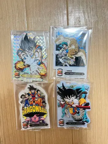 드래곤볼 제일복권 40th 제1탄 F상 4세트 시크릿