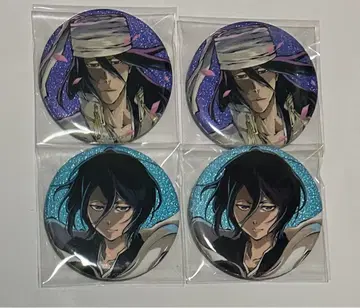 BLEACH CYN 캔뱃지 쿠치키 뱌쿠야 쿠치키 루키아 각 2점