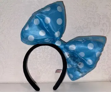 미니 마우스 도트 리본 머리띠