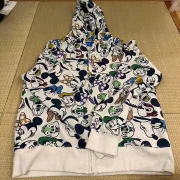 미키 미니 캐릭터 후드티