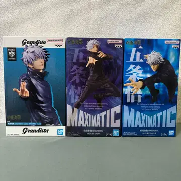 주술회전 고죠 사토루 피규어 3체 세트