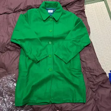 W.W.G 그린 컬러 코트 사이즈 F 레어!