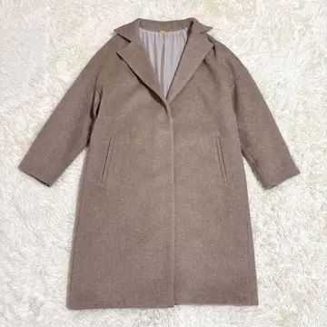 새상품급 muse 두지엠 클라세 울 롱 코트