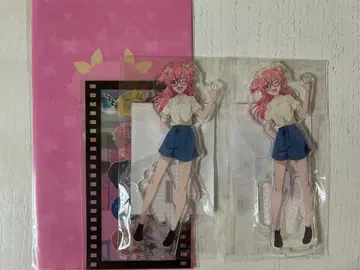 프로세카 하피콜레 모모이 아이리 아크릴 스탠드 티켓 홀더